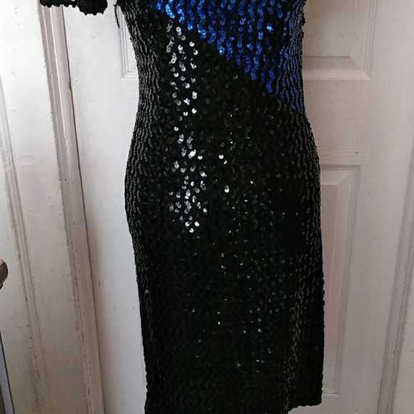 Sequence Black & Blue Whimsigoth  Dress size 7/8 - Picture 8 of 8